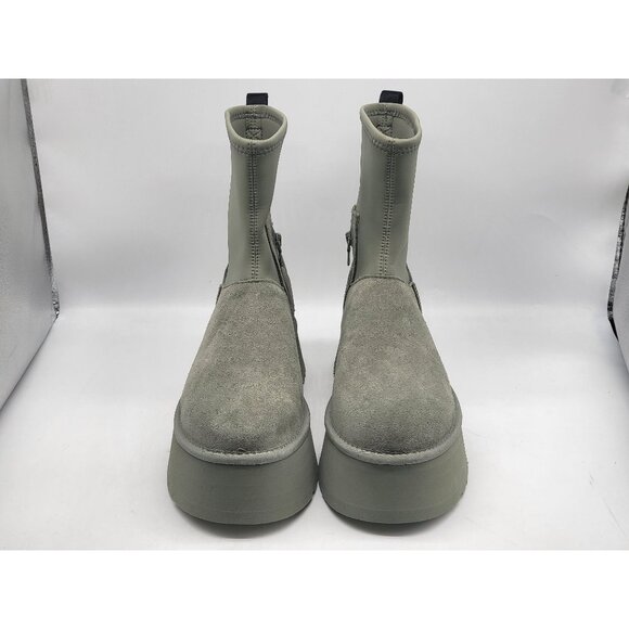 UGG Classic Dipper Platform Green Boots Womens 1144031 Size 9 - Picture 2 of 9